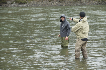 Student Learning to Fly Fish